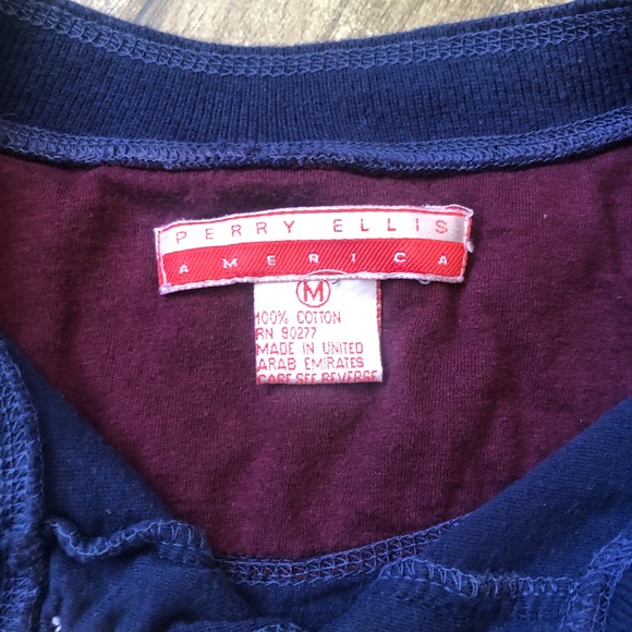 Vintage Perry Ellis America Top & Boxer Short Set - Picture 5 of 11